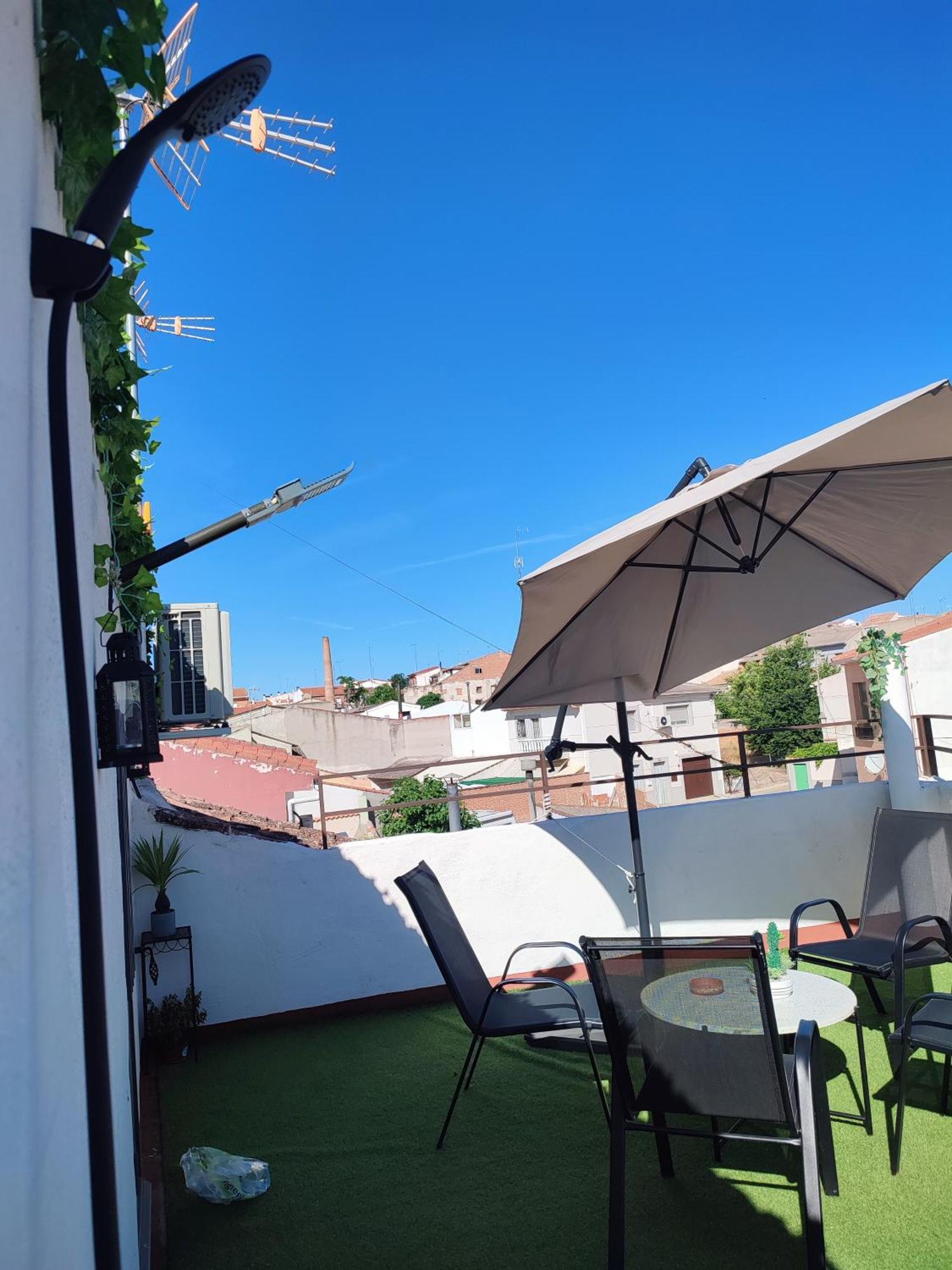 Casa Luzon, Terraza-Solarium Con Ducha Y Salon Rustico Leilighet Villarejo de Salvanés Eksteriør bilde