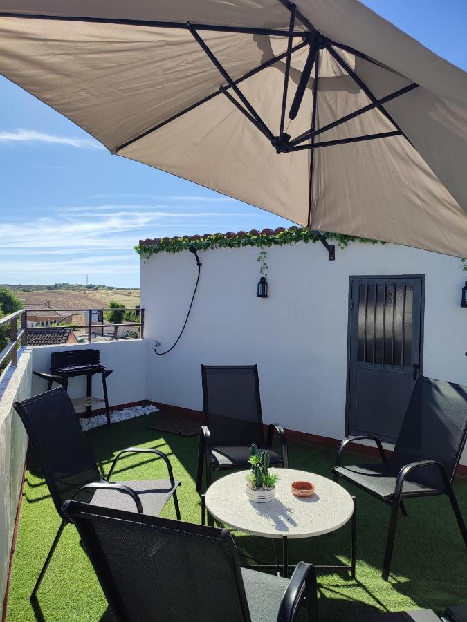 Casa Luzon, Terraza-Solarium Con Ducha Y Salon Rustico Leilighet Villarejo de Salvanés Eksteriør bilde